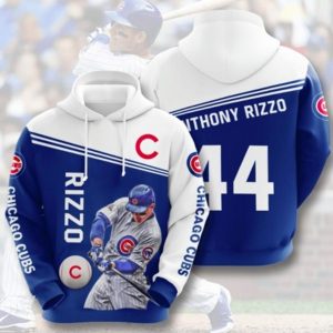 Rizzo 44 Blue Hoodie 3D