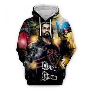 Roman Reigns 3D Printed Hoodies