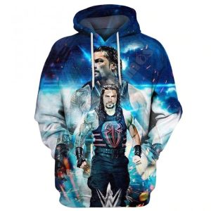 Roman Reigns Wrestler Hoodies 3D