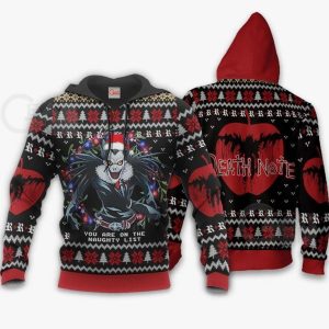 Ryuk Death Note Anime Xmas Gift Hoodie 3D
