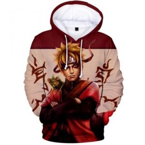 Sage Mode Naruto 3D Printed KPOP Hoodie