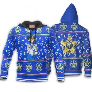 Sailor Mercury Sailor Moon Anime Xmas Gifts Idea Hoodie 3D