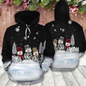 Samoyed Christmas Cute Unisex 3D Hoodie