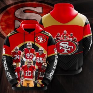 San Francisco 49Ers Hoodie 3D
