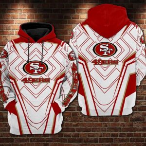 San Francisco 49ers 3D Printed Hoodie