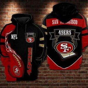 San Francisco 49ers Football Fans Hoodie 3D