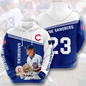 Sandberg Chicago Cubs Hoodie 3D