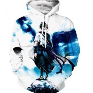 Sasuke Under the Blue Sky 3D Printed Hoodie