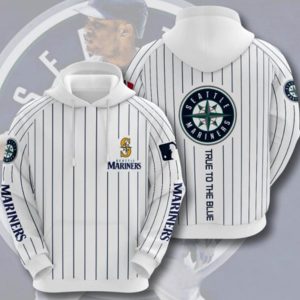 Seattle Mariners True To The Blue Hoodie 3d