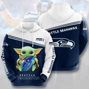Seattle Seahawks Cute Hoodie 3D