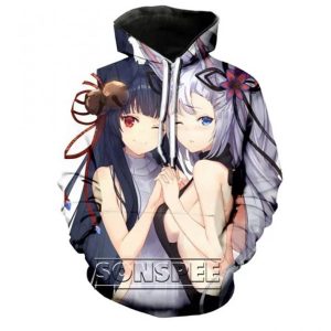 Sexy Anime Cosplay Hoodie 3D
