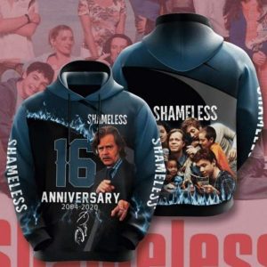Shameless Movie Anniversary 3D Pullover Hoodies