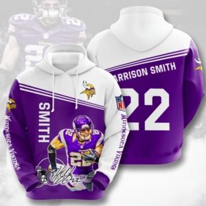 Smith 22 Purple Hoodie 3D