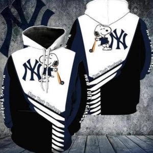 Snoopy New York Yankees Hoodie Unisex 3D