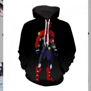 Spiderman Robot Pullover And Zip Pered Hoodies Custom 3D