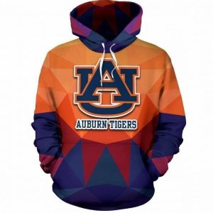 Sport Auburn Tigers Pullover Hoodie 3D