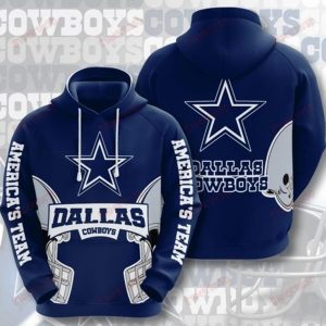 Sport Dallas Cowboys 3D Hoodie