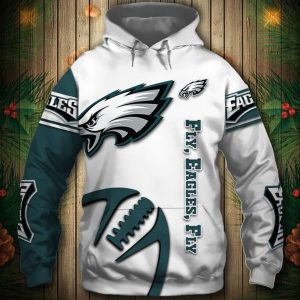 Sport Philadelphia Eagles 3d Hoodie