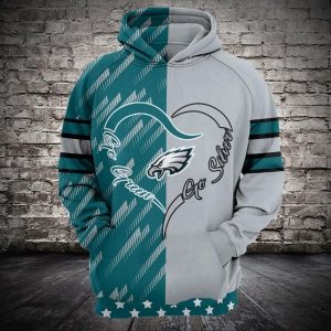 Sport Philadelphia Eagles Awesome Hoodies 3D Team