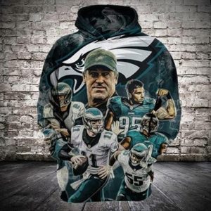 Sport Philadelphia Eagles Awesome Team 3d Hoodie