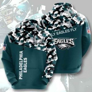 Sport Philadelphia Eagles NFL 3d Hoodie