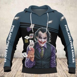 Sport Team NFL Philadelphia Eagles Hoodie 3D  Joker