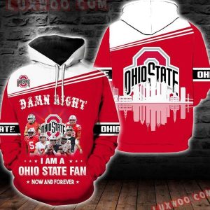 Sport Team Ohio State Buckeyes Hoodie 3D