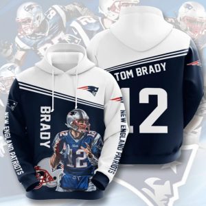 Sport Tom Brady Hoodie 3D