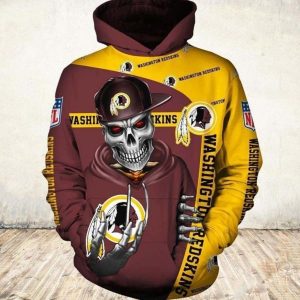 Sport Washington Redskins Team 3D Hoodie
