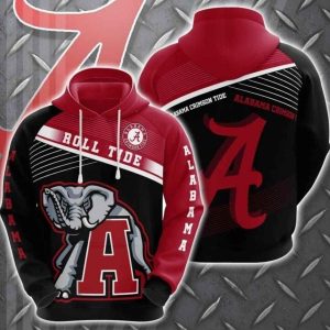 Sports American Football Ncaaf Alabama Crimson Tide Usa 929 Hoodie 3D