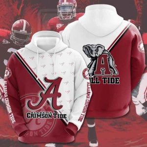 Sports American Football Ncaaf Alabama Crimson Tide Usa 930 Hoodie 3D
