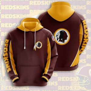 Sports American Football Nfl Washington Redskins Usa 350 Hoodie 3D