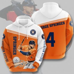 Springer Houston Astros 3d Hoodie
