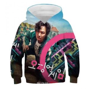 Squid Game Kdrama Hoodie 3D