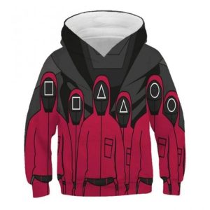 Squid Game Korea 3D Hoodies