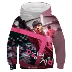 Squid Game Korea Hoodies 3D