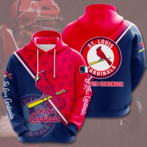 Stlouis Cardinals Stronger Sport Hoodie 3D
