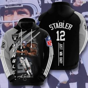 Stabler 12 Just Win Baby Hoodie 3D