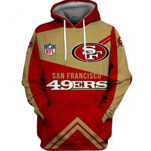 Steam San Francisco 49ers Printed Hoodie