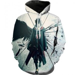 Stylish Itachi 3D Print Hoodie