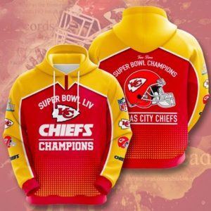 Super Bowl Champions Chiefs Hoodie 3D