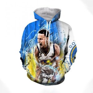 Super Star Ball Stephen Curry Shoot Hoodies 3D