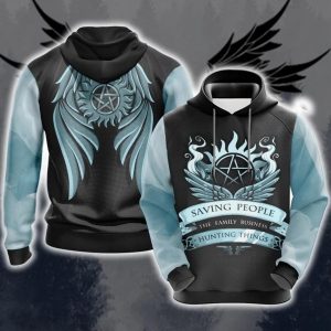 Supernatural 3D Pullover Hoodie