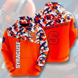 Syracuse Orange Go cuse Hoodie 3D