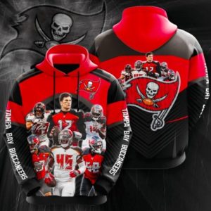 Tampa Bay Buccaneers Team Hoodie 3D