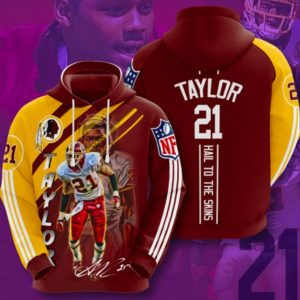 Taylor 21 Hail To The Skins Hoodie 3D