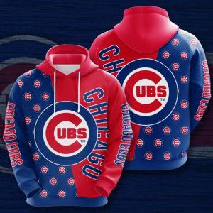 Team Chicago Cubs 3D Hoodie