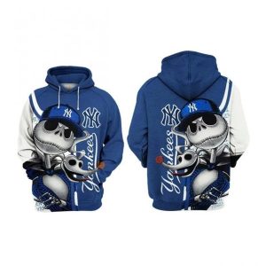 Team New York Yankees 3d Hoodie