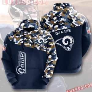 Team Nfl Los Angeles Rams 3d Hoodies