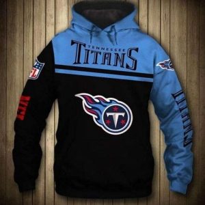 Tennessee Titans 3D Hoodie Pullover